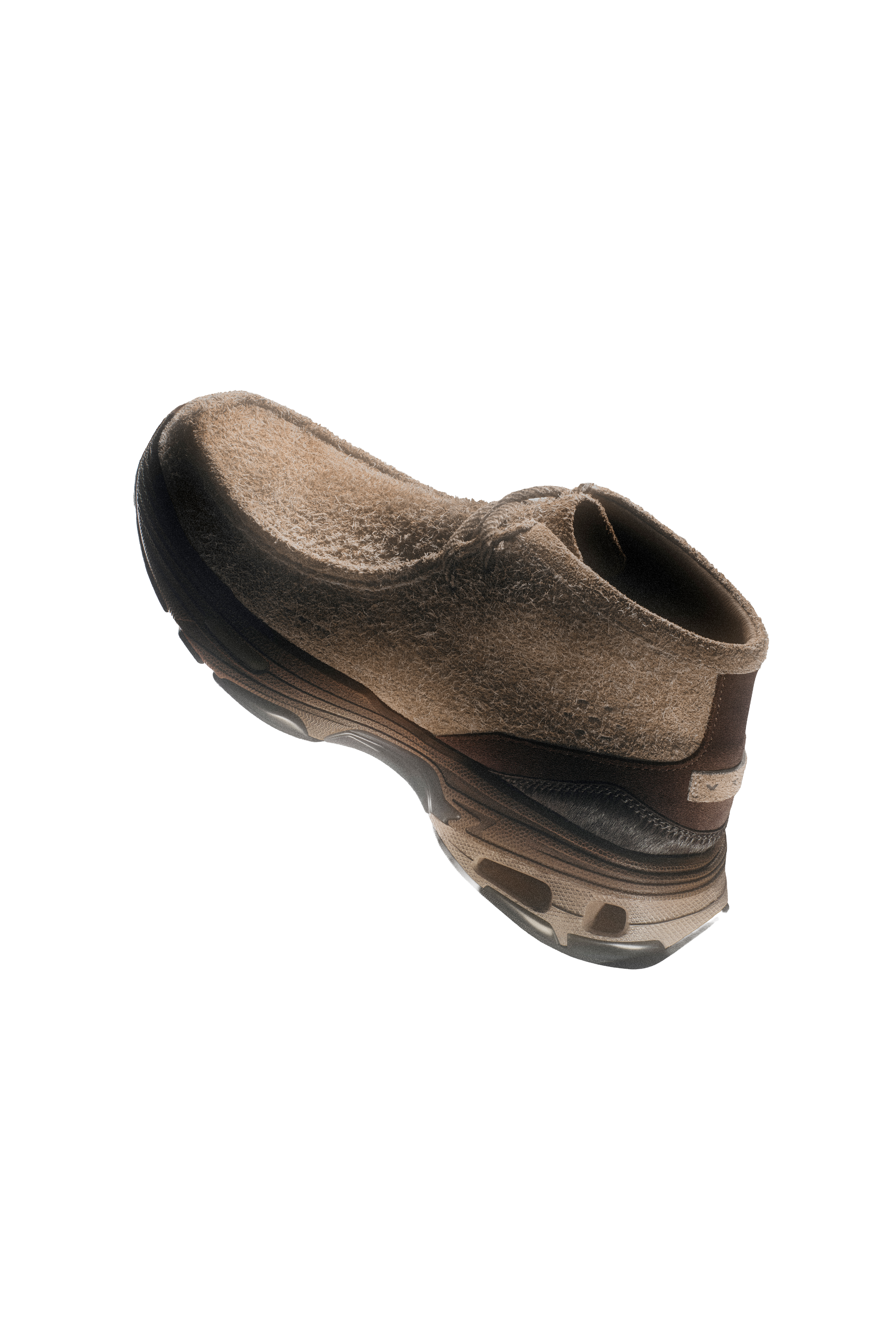 111 WALLABEE SUEDE TEXTURE BEIGE