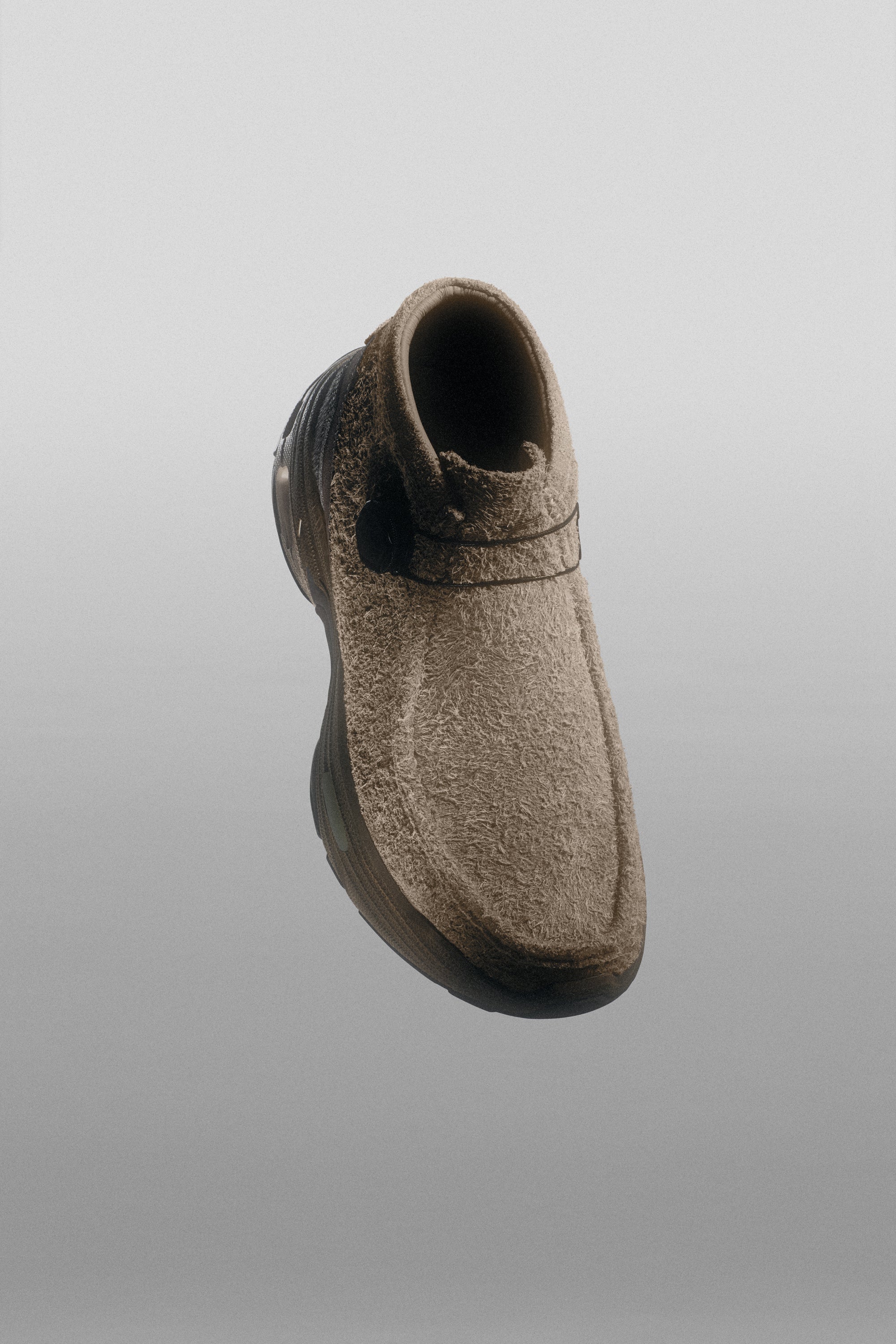111 WALLABEE-TECH SUEDE TEXTURE BEIGE